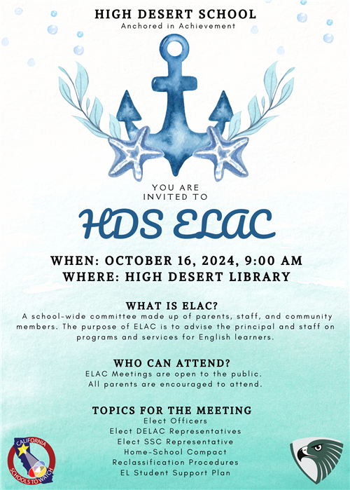 ELAC Oct 2024